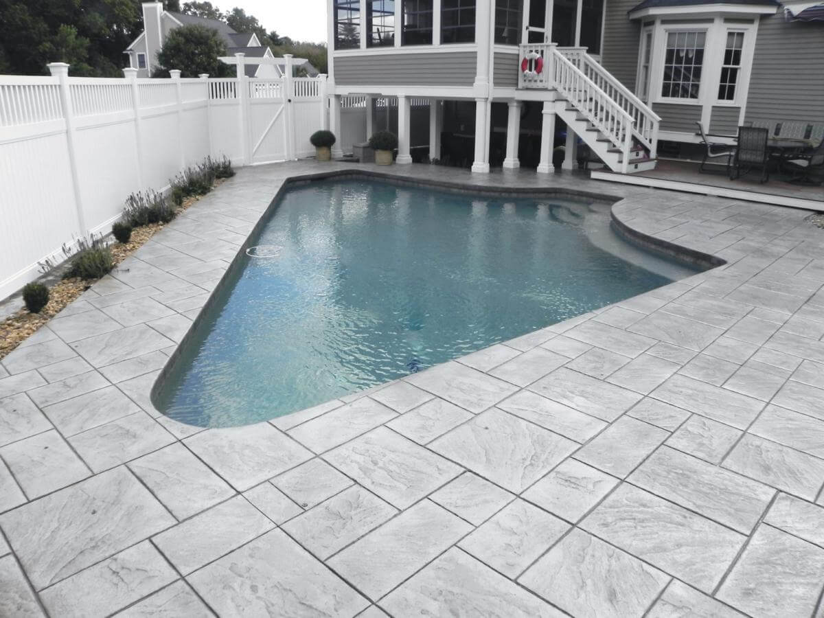 Pool Deck Stamped Concrete, SoFlo Pool Decks and Pavers of Port St Lucie